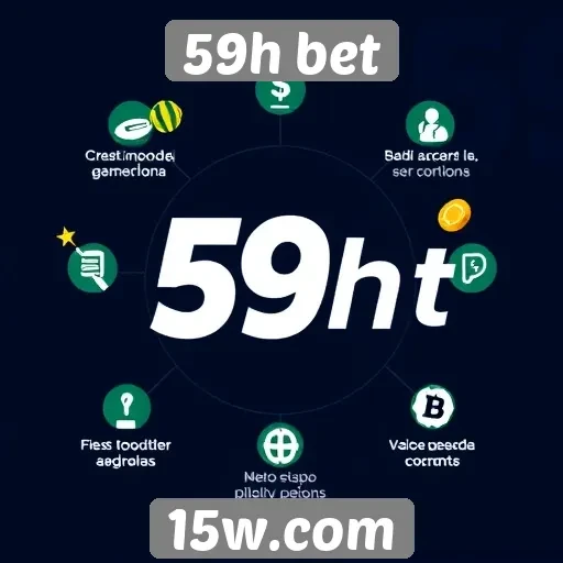 Características principais do site 59h bet